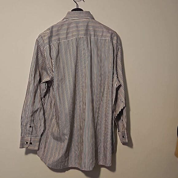 Robert Talboot men stripe shirt XXL - Picture 5 of 9